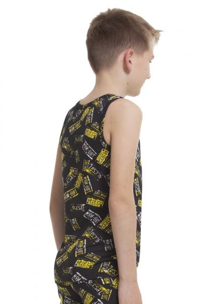 Майка для хлопчиків KOSTA 0074-8 р.122 чорний 