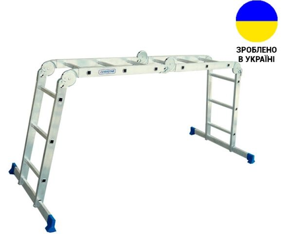 Шарнирная лестница-стремянка Virastar Transformer 4x3 (VTL043) 