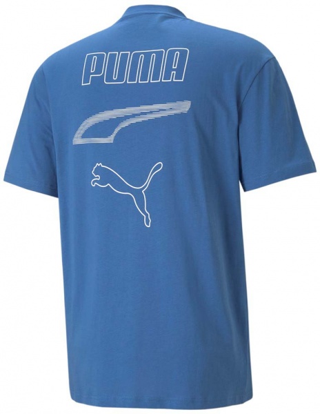 Футболка Puma Rebel Graphic Tee 58782413 р.XL синій