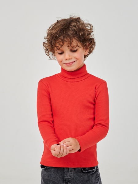 Гольф для мальчиков для мальчика Smil 114953 р.104 кирпичный 114953 