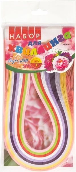 Набор для квиллинга Цветы Пионы 80.47 