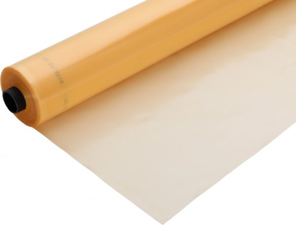 Плівка поліетиленова стабілізована 1.5x100 м Планета Пластик 100 мк прозорий з жовтим відтінком