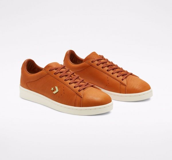 Кеды Converse PRO LEATHER OX 168853C р. US 8 коричневый