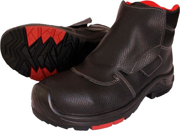 Ботинки Talan для сварщика р.40 КА6315(red)с2/3-21(black/red) черный с красным