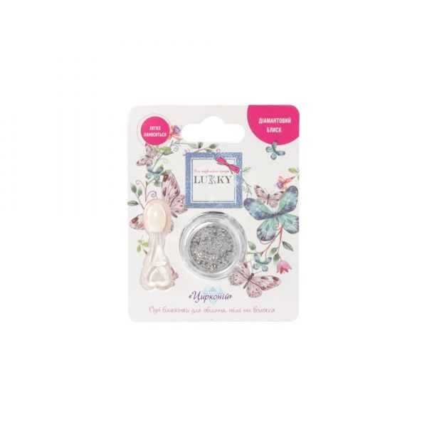 Блестки для лица и тела Lukky Цирконий Т18896
