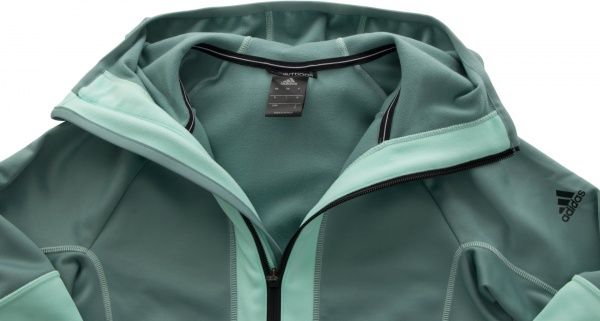 Джемпер Adidas Hooded Fleece AP8745 р. 34 зелений