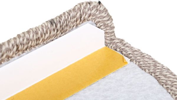 Ковровая накладка на ступень  бежевая 0,28х0,65 м