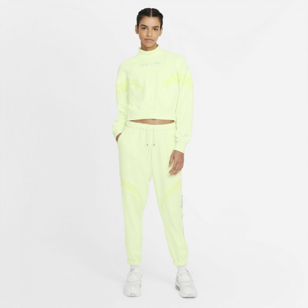 Штани Nike W NSW AIR FLC MR JGGR DD5419-303 р. L салатовий