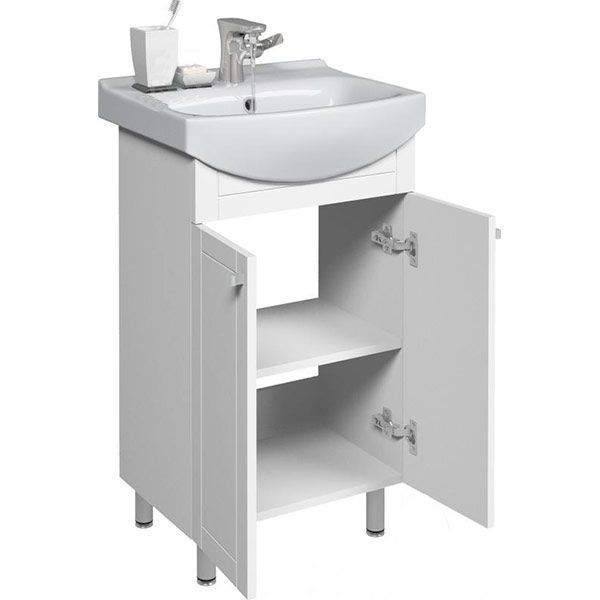 Тумба напольная Грейд-Плюс Вудмикс 50 под умывальник Cersania 50