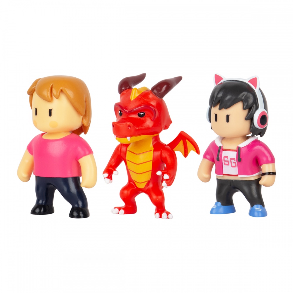 Набор Stumble Guys Оператор Джина, Дракон Инферно, Мисс Стамбл SG2020-3