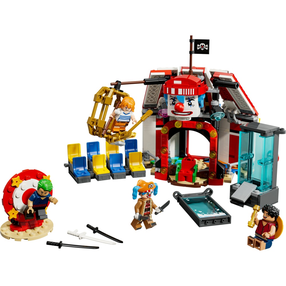 Конструктор LEGO ONE PIECE Цирковая палатка клоуна Багги 75637