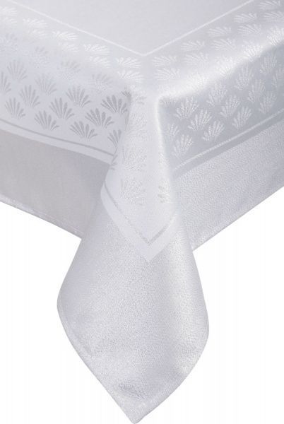 Скатерть Jacquard Шик 140x240 см серебряный La Nuit 
