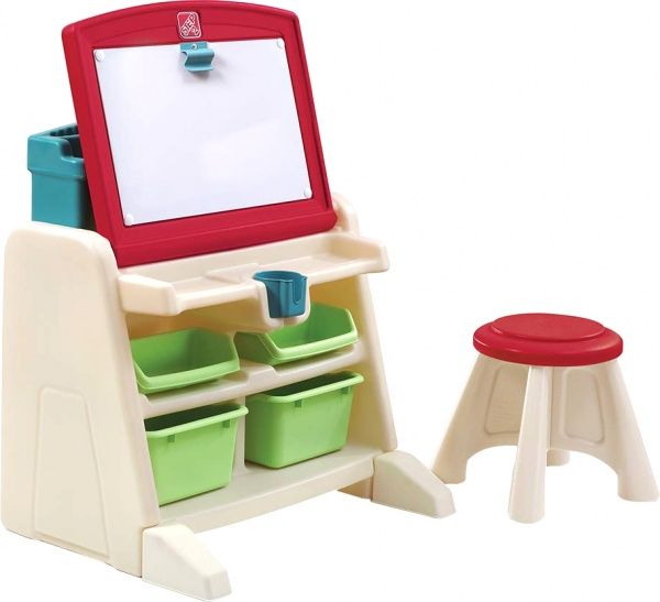 Стол детский со стулом и доской для творчества Flip&Doodle