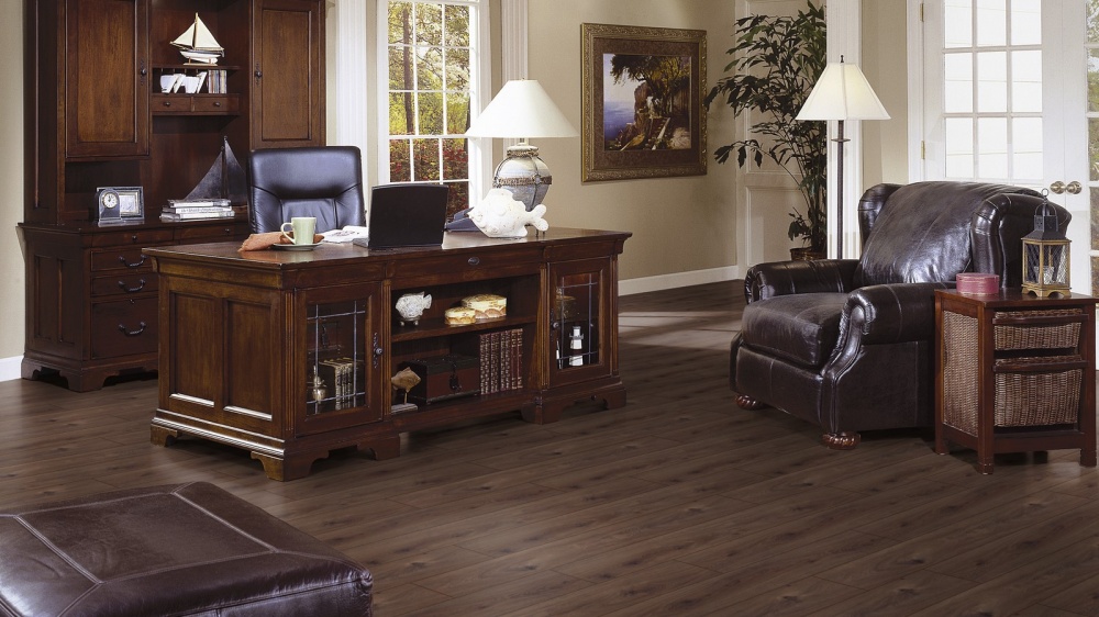 Ламінат Kronotex Exquisit V4 дуб престиж темний 32/АС4/8 мм