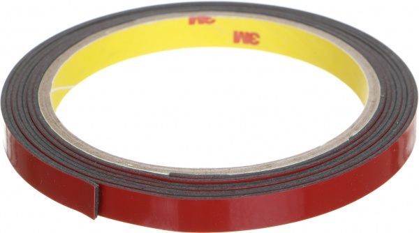 Стрічка автомобільна 3M VHB для монтажу молдингів 9x1,1 мм 2 м чорний