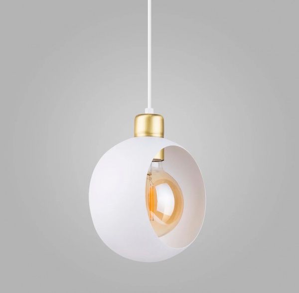 Підвіс TK Lighting CYKLOP 1PL 1x60 Вт E27 білий 2741 