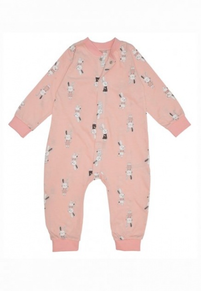 Комбінезон унісекс Фламінго р.80 персиковий 427-115 