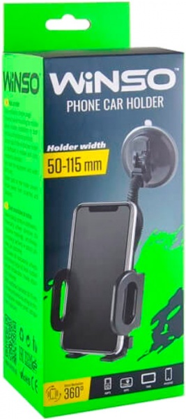 Тримач для телефона WINSO 201120 чорний