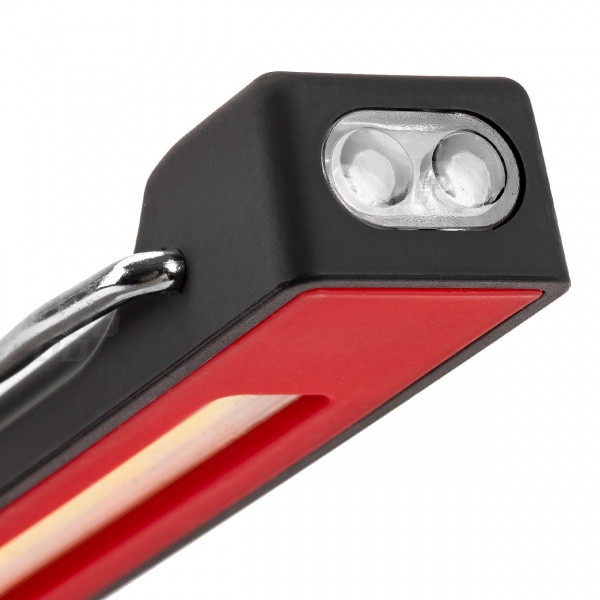 Фонарик карманный AMiO WT01 COB 300Lm красный