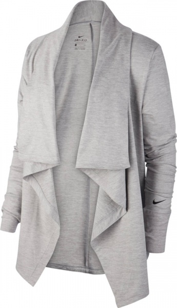 Джемпер Nike W NK YOGA COLLECTION CU CD3210-059 р. S серый