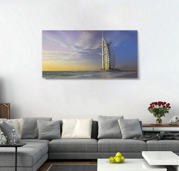 Репродукция Репродукция Панорама города. Sail. 96x48 см i_96x48_00052 