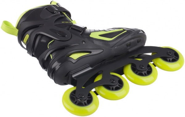 Роликові ковзани Re:Action R706M9G42 р. 42 чорний із зеленими вставками