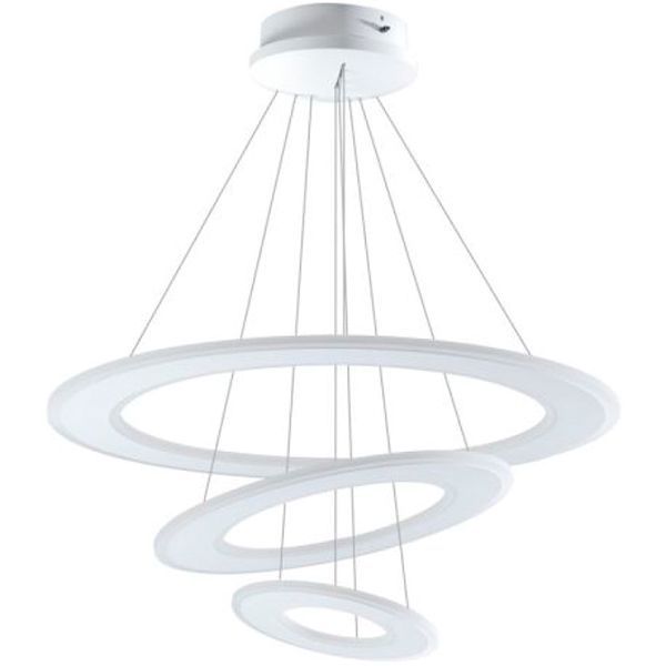 Люстра светодиодная Светкомплект L-ACR-R 550 120 Вт белый матовый 