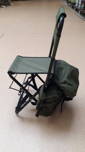 Стул складной рюкзак со спинкой М-120 кг