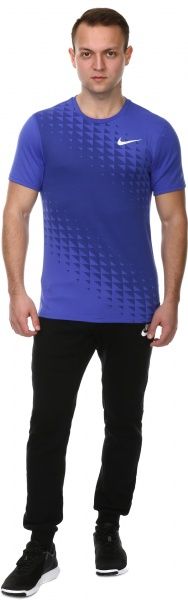 Футболка Nike M NK ZNL CL RELAY TOP SS GX 833587-452 XL синій
