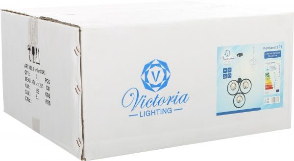 Подвес Victoria Lighting 3x40 Вт G9 черный Portland/SP3 