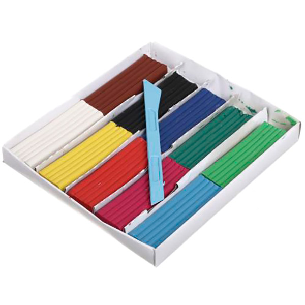 Пластилін ЛАМА 10 кольорів 200 г 331010/L