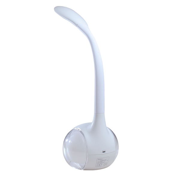 Настольная лампа PLATINET LED 20AT 5W 5500-6500K RGB 2400 mAh 1x5 Вт белый 