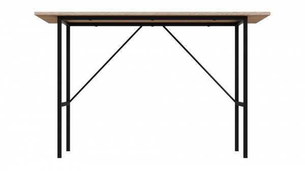 Стол Time Тайм 1200x600x16 мм дуб сонома/черный 