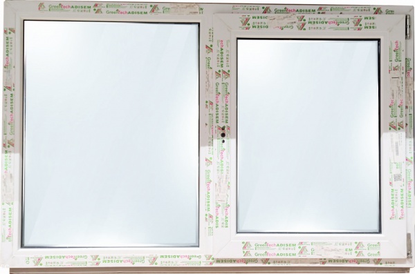 Вікно поворотно-відкидне GreenTech 60 1400x900 мм праве 