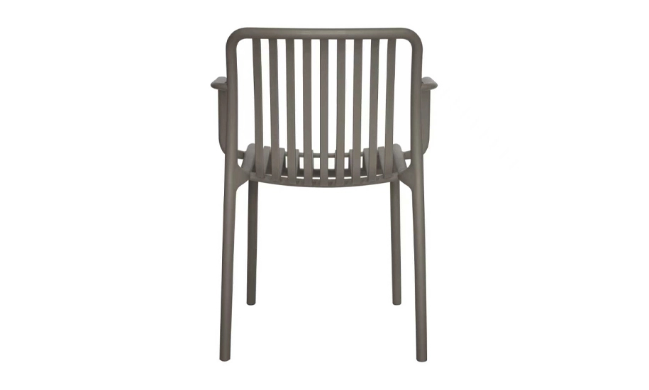 Стул Prestol Чил с подлокотниками серый / серый