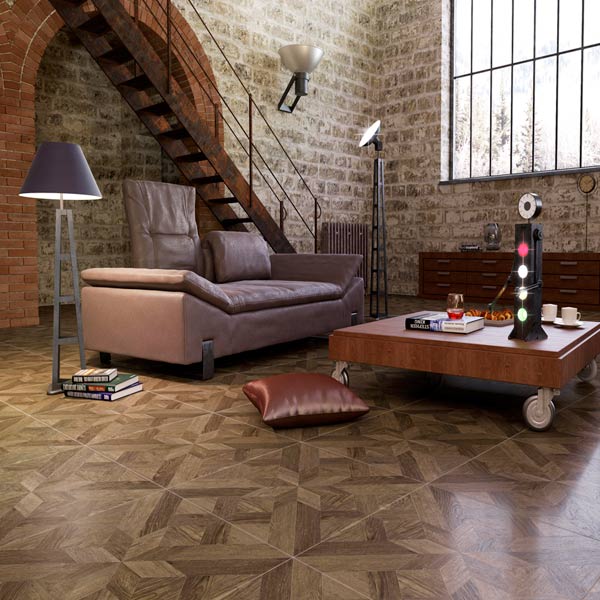 Плитка Golden Tile Terragres Dubrava бежевий 4А1590 604х604 мм