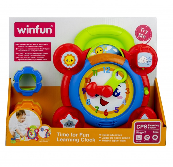Іграшка-сортер Winfun Годинник 0675-NL