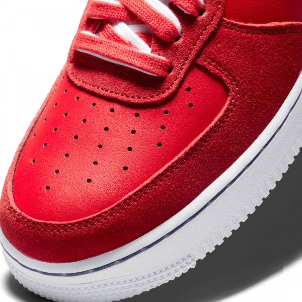 Кроссовки Nike Nike Air Force 1 '07 LV8 DB3597-600 р.US 9 бело-красный