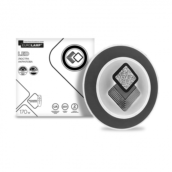 Люстра світлодіодна Eurolamp A26 170 Вт білий LED-LR-170-A26 