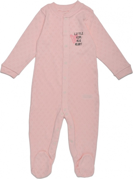 Чоловічок для дівчинки ясельний 382-1022 р.80 рожевий 