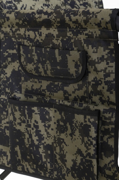 Кресло Vitan Режиссер с полочкой Эконом 25 мм (камуфляж) 840х500х530 см