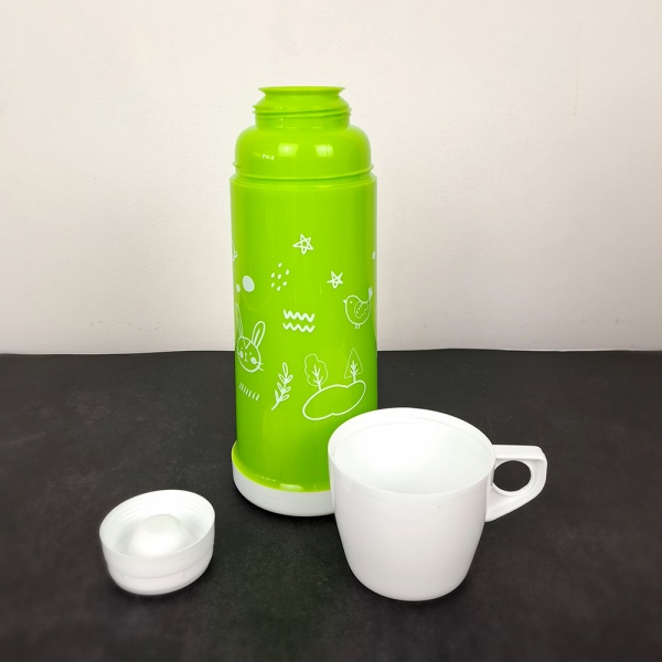 Термос GT117 Вухастики зелений 450 мл Gusto