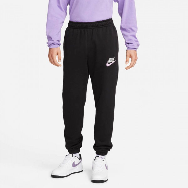 Брюки Nike M NK CLUB+ FT CF PANT LBR FB7687-010 р. XL черный