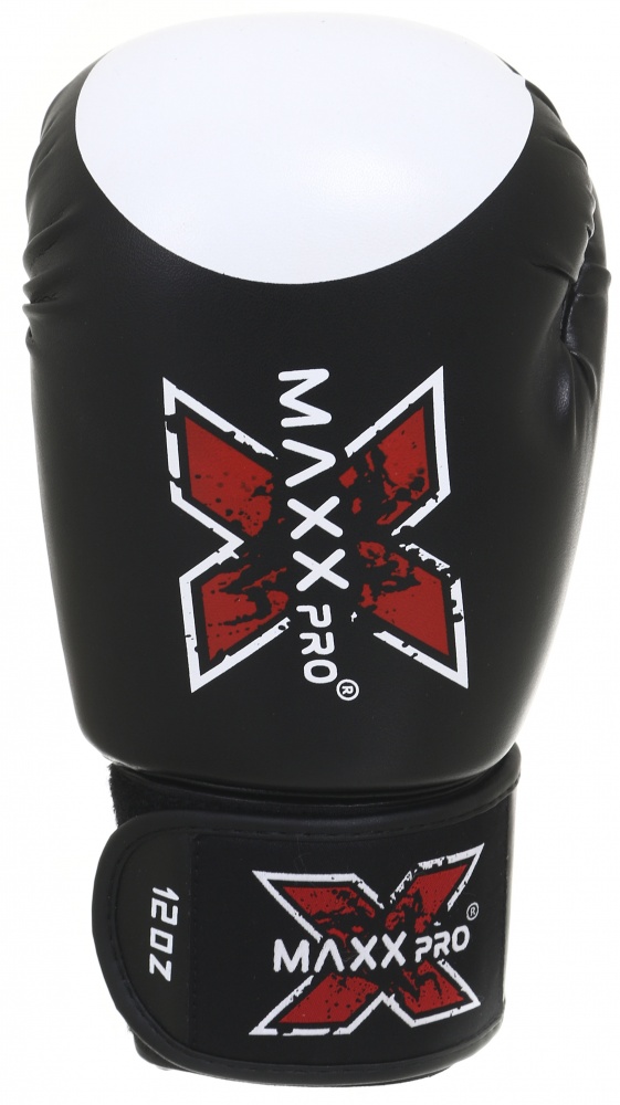 Боксерські рукавиці MaxxPro AVG-616 Black vynil-14 р. 14 14 ozoz Black vynil-14 чорний