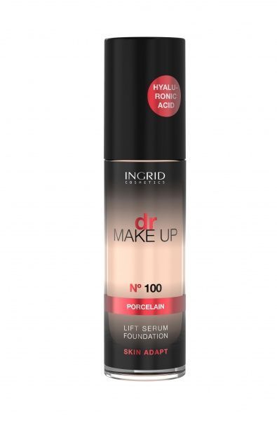 Тональний крем INGRID Dr Make Up №100 porcelain 30 мл