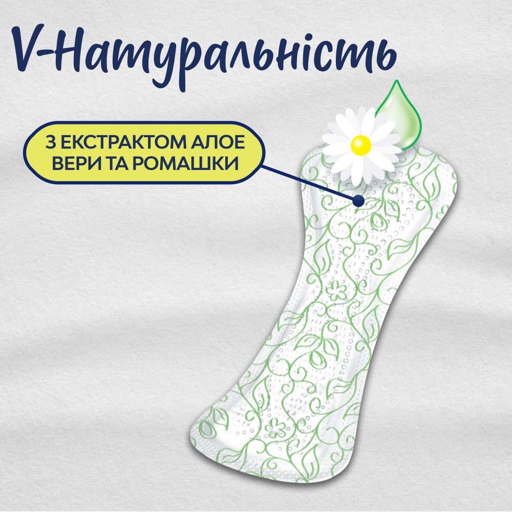 Прокладки ежедневные Libresse Натуральная забота 76 шт.