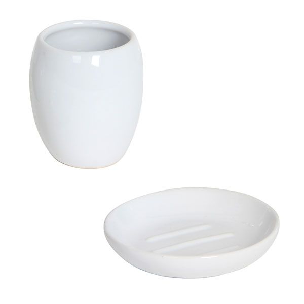 Комплект Trento Inverno стакан и мыльница