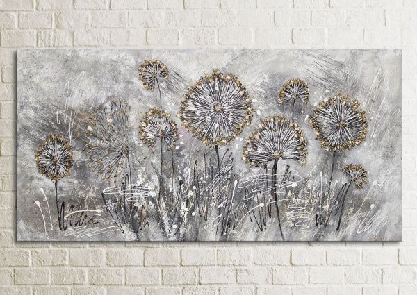 Картина Весенние цветы 70x140 см Юрис Проф Арт 