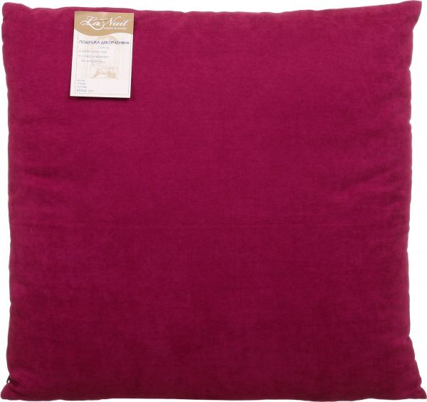 Подушка декоративна Canvas 45x45 см фіолетовий La Nuit 