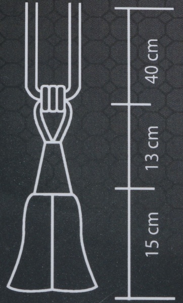 Подхват для штор 2018-52-K-122 розовый/серый Majestic